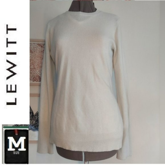 Cashmere sweater,  medium,  pale blue - Picture 1 of 7